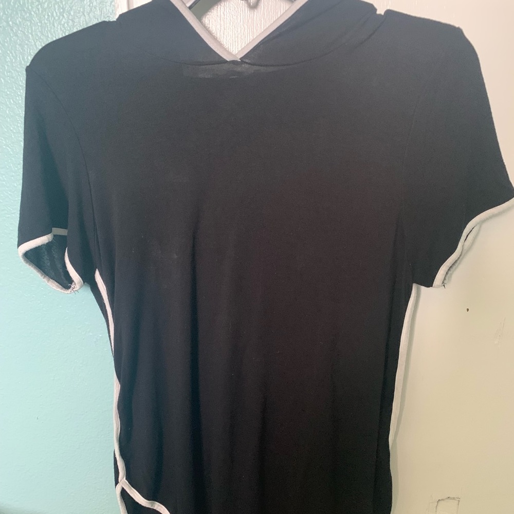 Black Hoodie Shirt